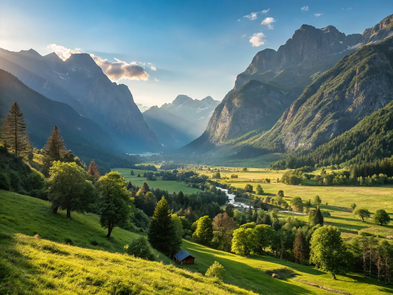 A panoramic view of the PACA region from a high vantage point, highlighting the diverse landscapes and the opportunities for exploration with A.R.P.F.